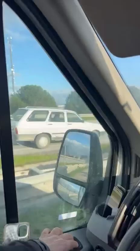 Bursa&rsquo;da ters şeritten ilerleyen ara&ccedil; tehlike sa&ccedil;tı
