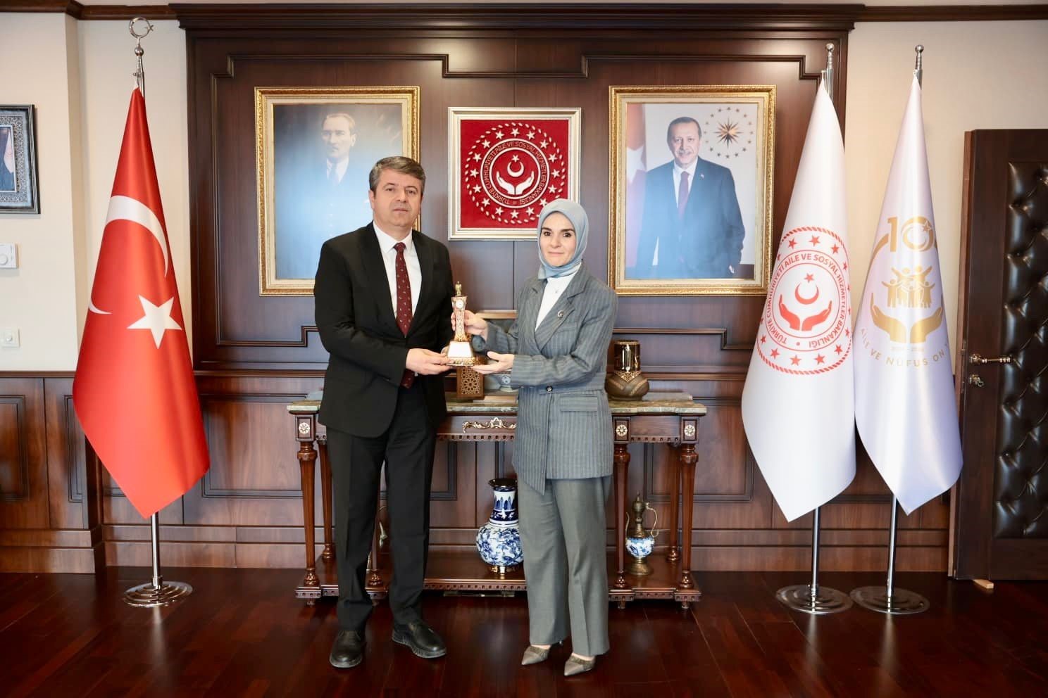 Başkan Tutdere Ankara&rsquo;da temaslarda bulundu
