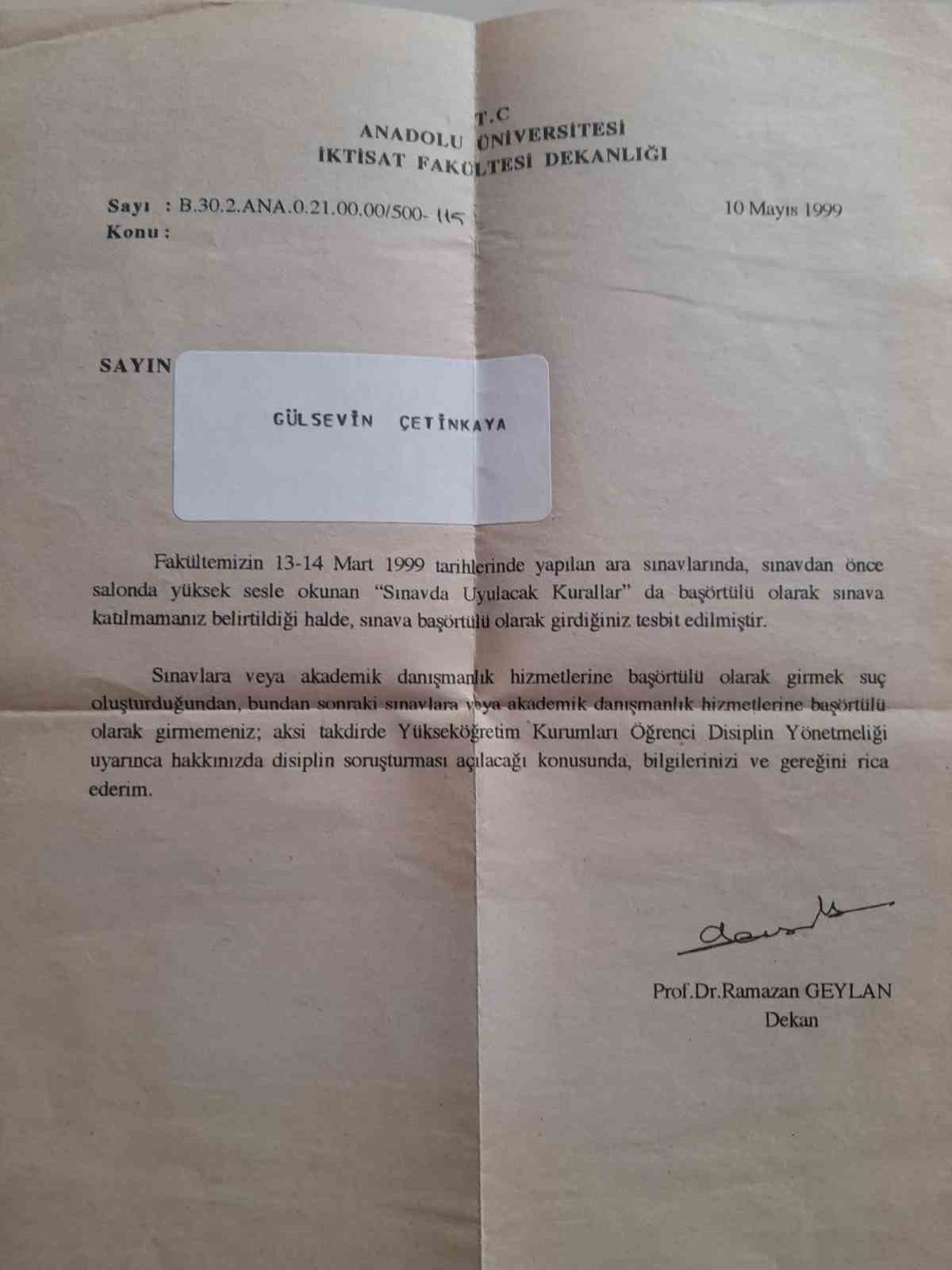 28 Şubat mağduru Gülsevin Kuzu, o dönem yaşadıklarını anlattı