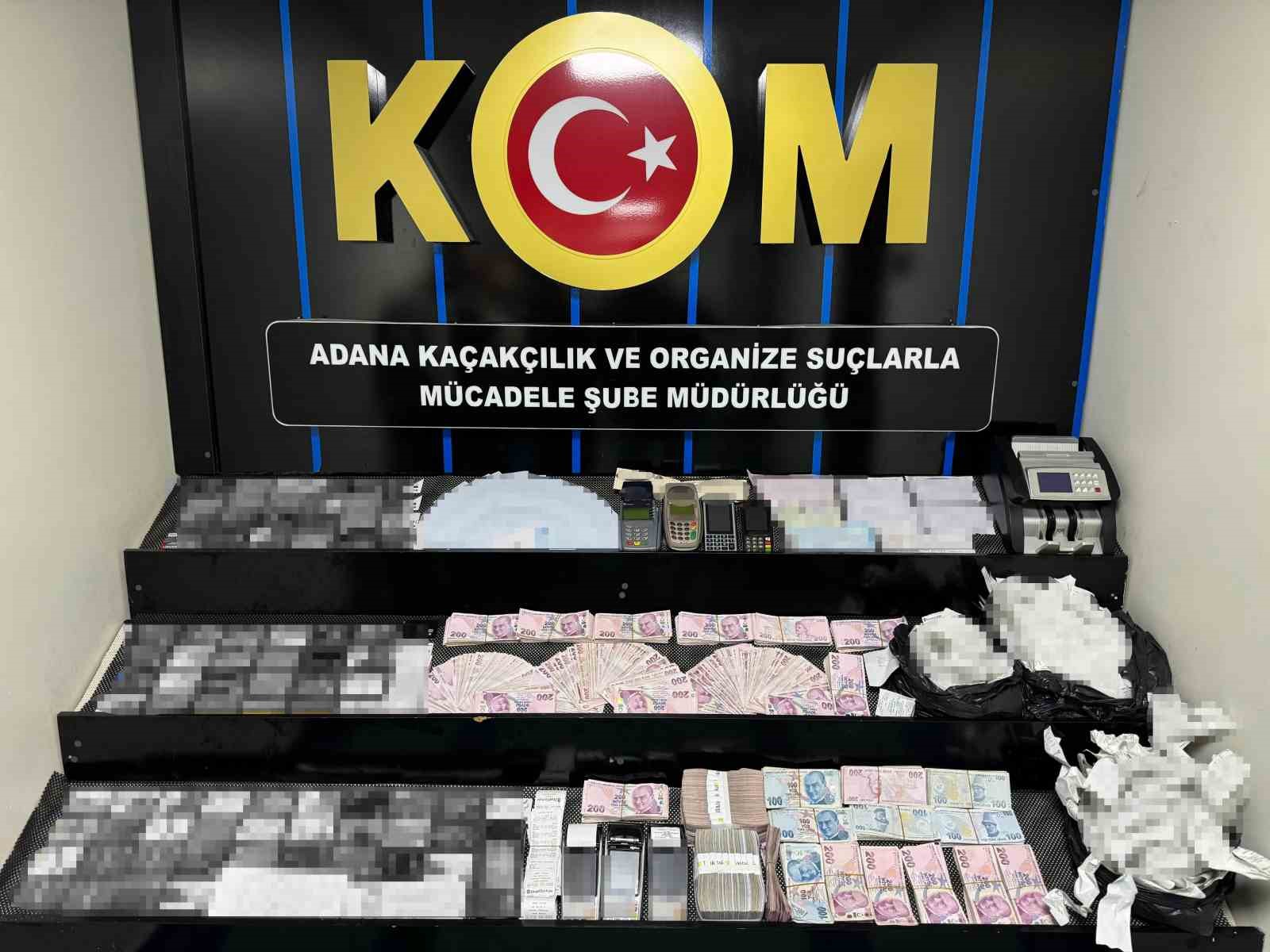 Cep telefonu bayii ve kuyumcu görünümlü tefecilik iddiası: 11 gözaltı