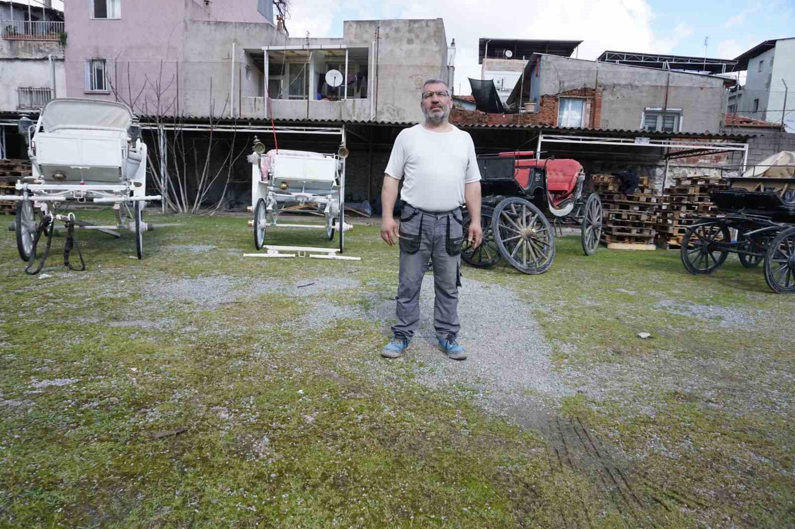 Faytonculuk zanaatı usta yetişmemesi nedeniyle yok oluyor
