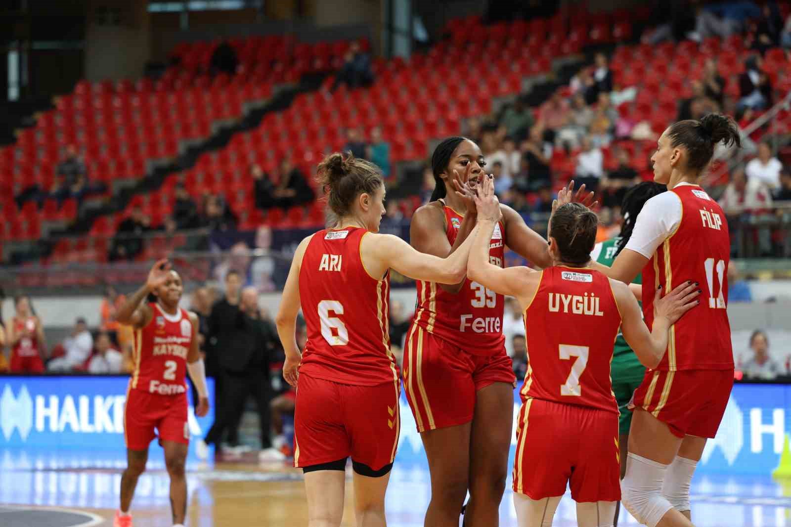 Melikgazi Kayseri Basketbol ligi 8. sırada tamamladı
