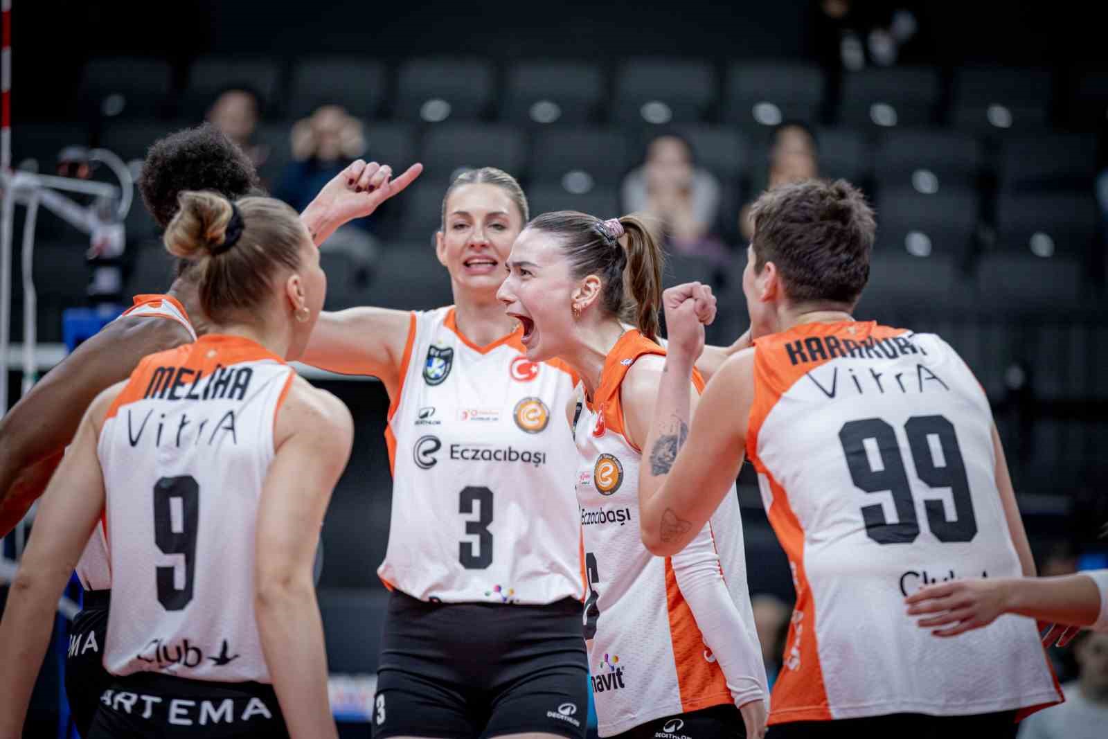Eczacıbaşı Dynavit, Kupa Volley&rsquo;de yarı finalde
