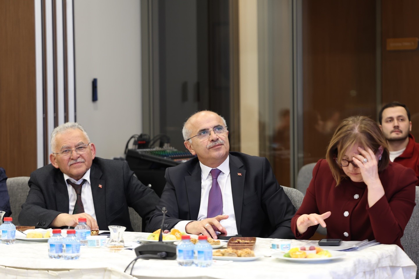 Başkan B&uuml;y&uuml;kkılı&ccedil;, Cumhurbaşkanı Erdoğan ile g&ouml;r&uuml;şt&uuml;
