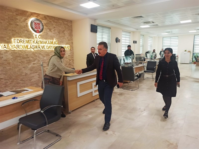 Edremit SYDV, hizmet kalitesinde Balıkesir birincisi oldu