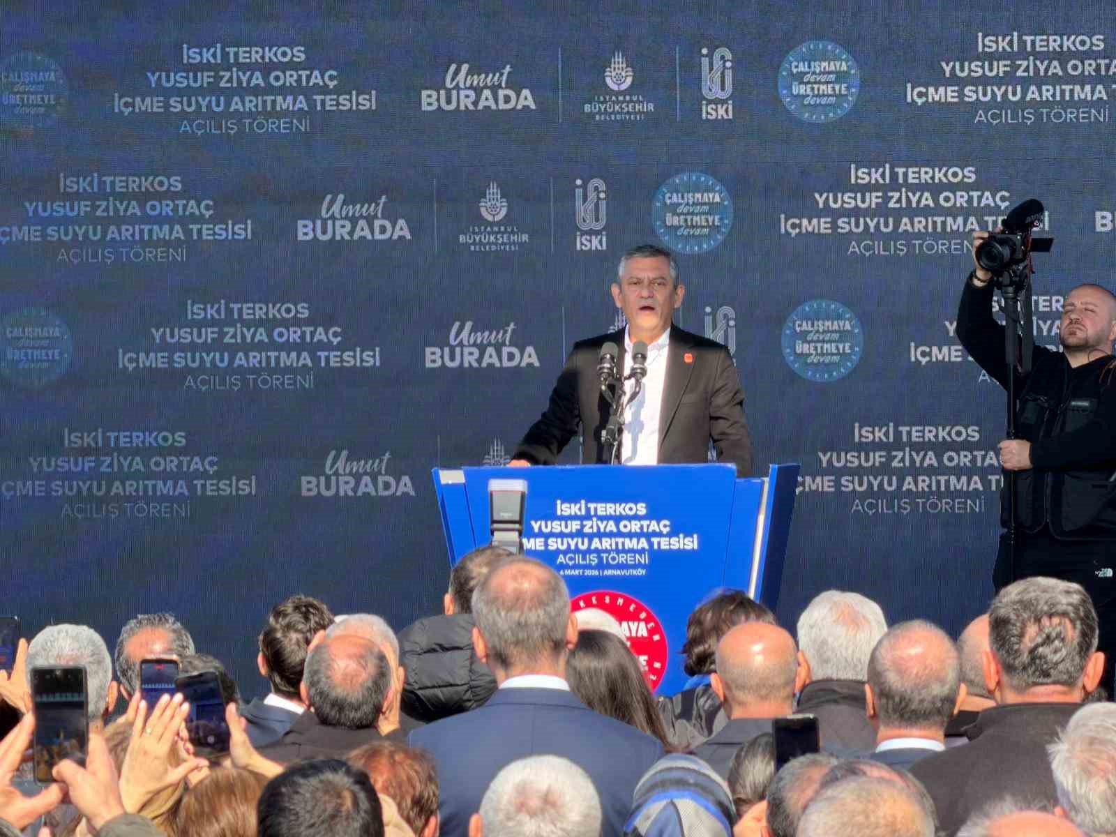 CHP Genel Başkanı Özel: "İran’da rejim değişikliğine İran halkı karar vermelidir"