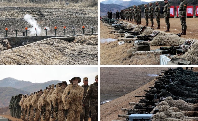 Kuzey Kore dev savaş gemisinden f&uuml;ze denemesi yaptı