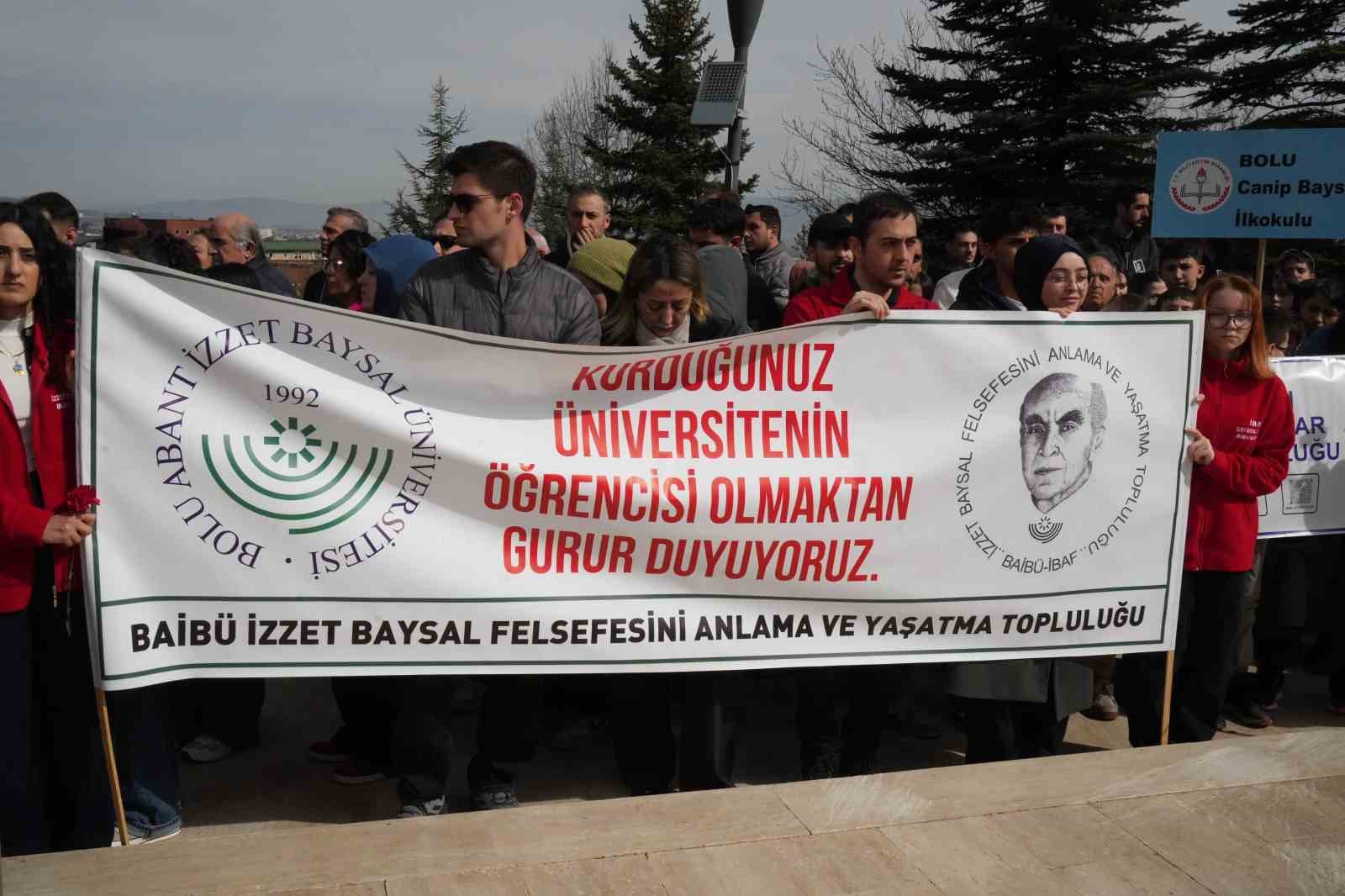 &lsquo;Bolu&rsquo;nun Babası&rsquo; İzzet Baysal vefatının 26&rsquo;ncı yılında dualarla anıldı
