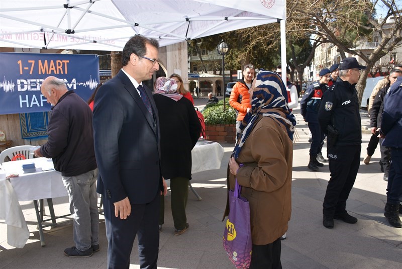 Salihli&rsquo;de afet bilinci seferberliği
