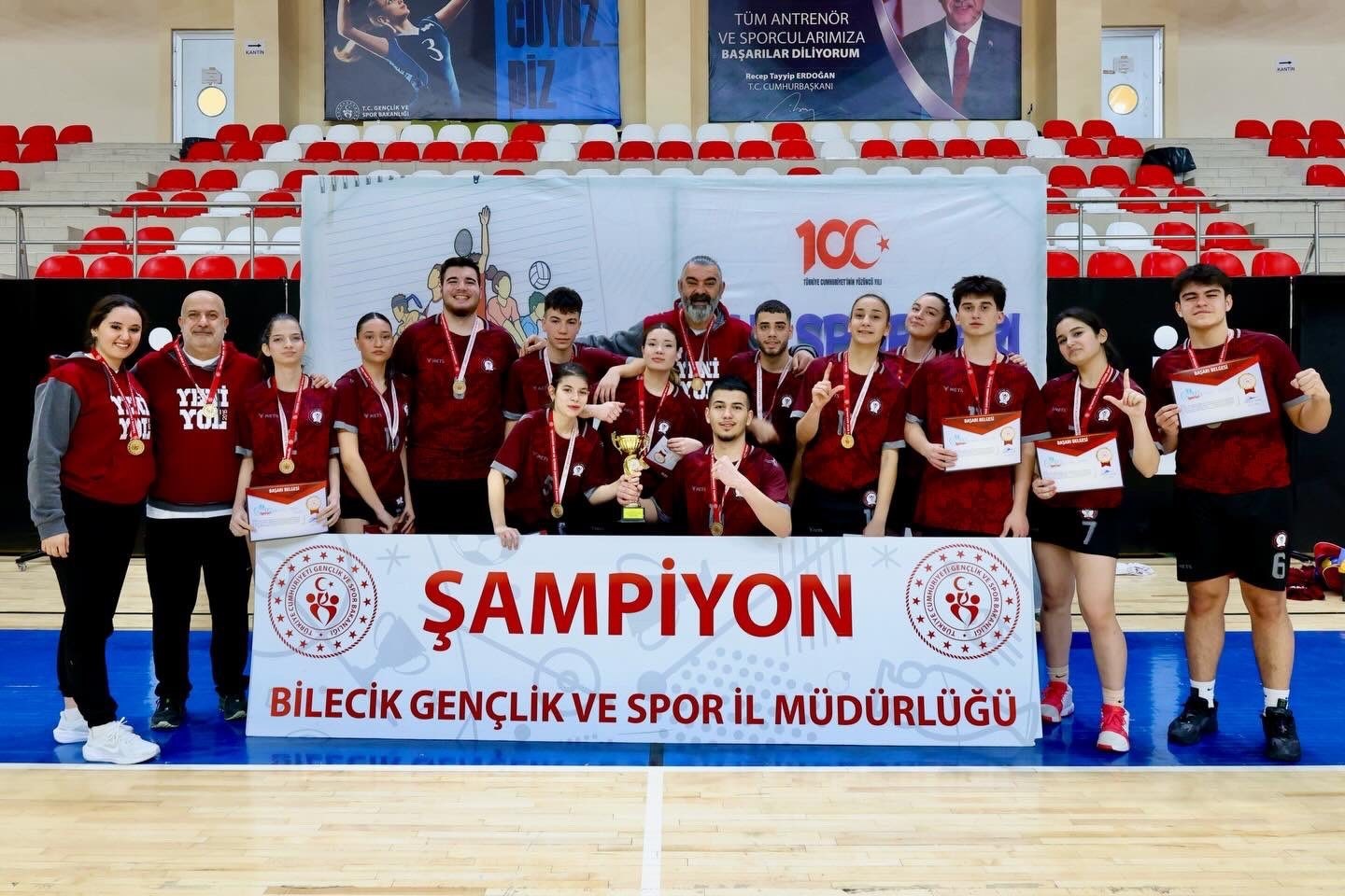 Bilecik’te 200 sporcunun katıldığı Korfbol Grup Müsabakaları tamamlandı