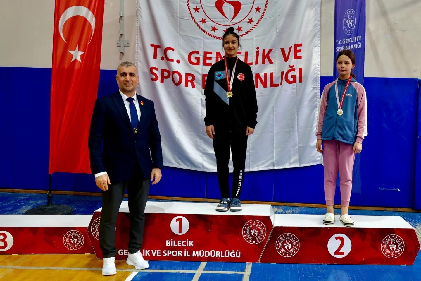 Bilecik’te Tekvando Yıldızlar İl Birinciliği tamamlandı