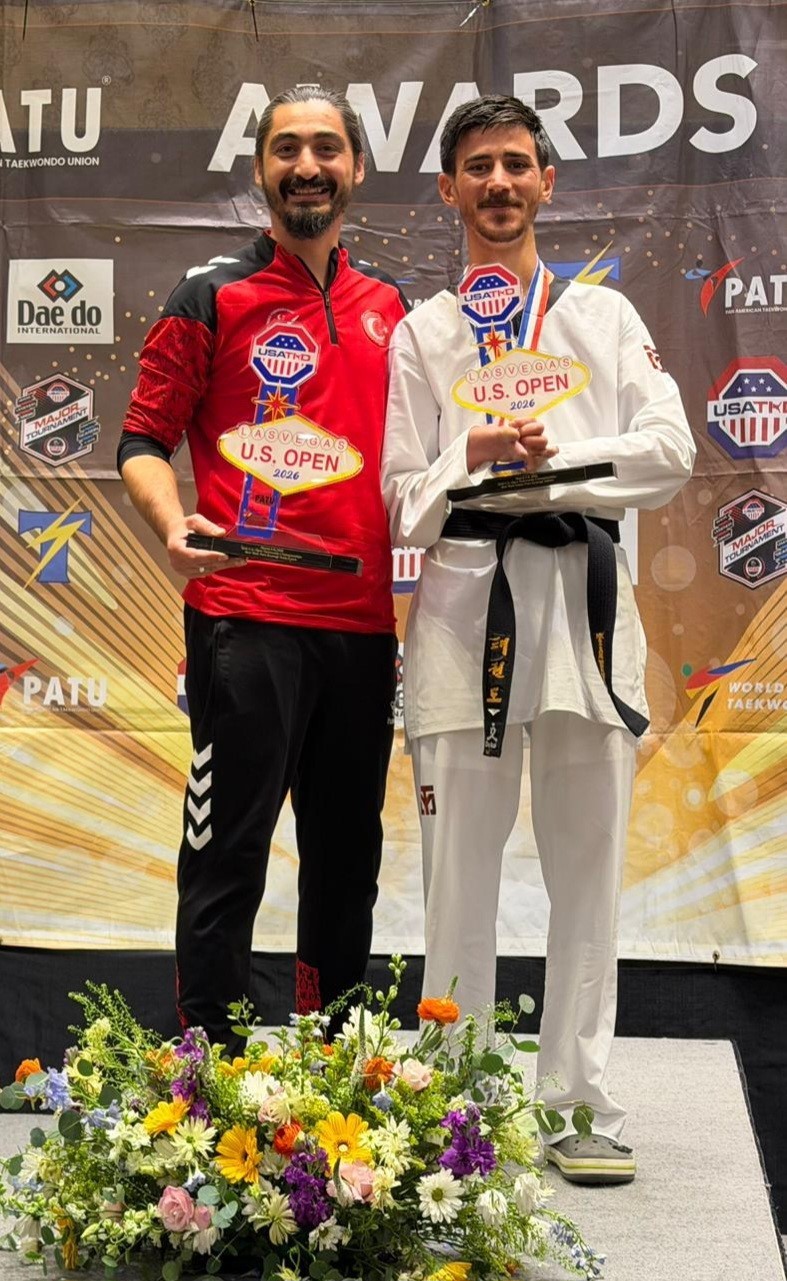 Para taekwondoculardan ABD A&ccedil;ık Taekwondo Turnuvası&rsquo;nda 7 madalya
