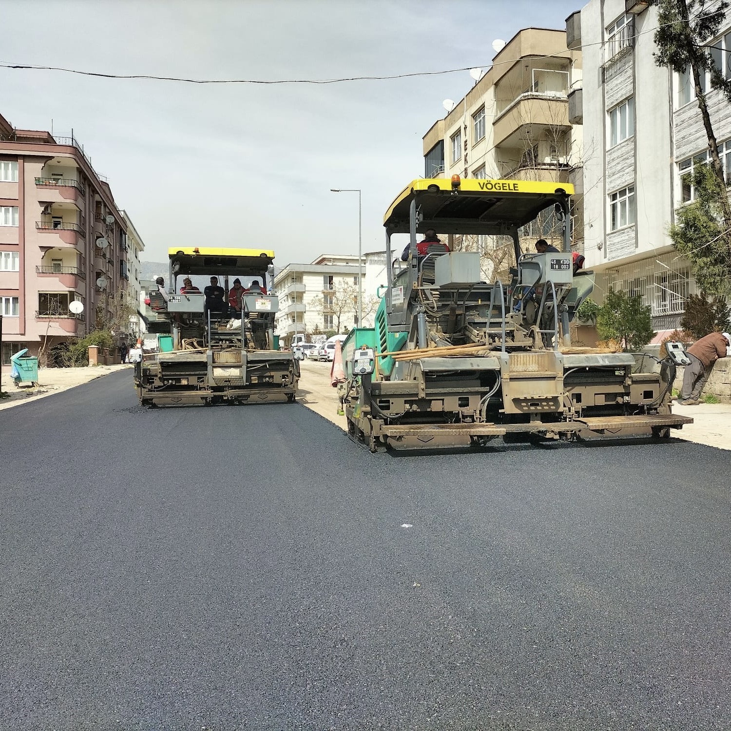 Kahramanmaraş&rsquo;ta asfalt yenileme &ccedil;alışmaları s&uuml;r&uuml;yor
