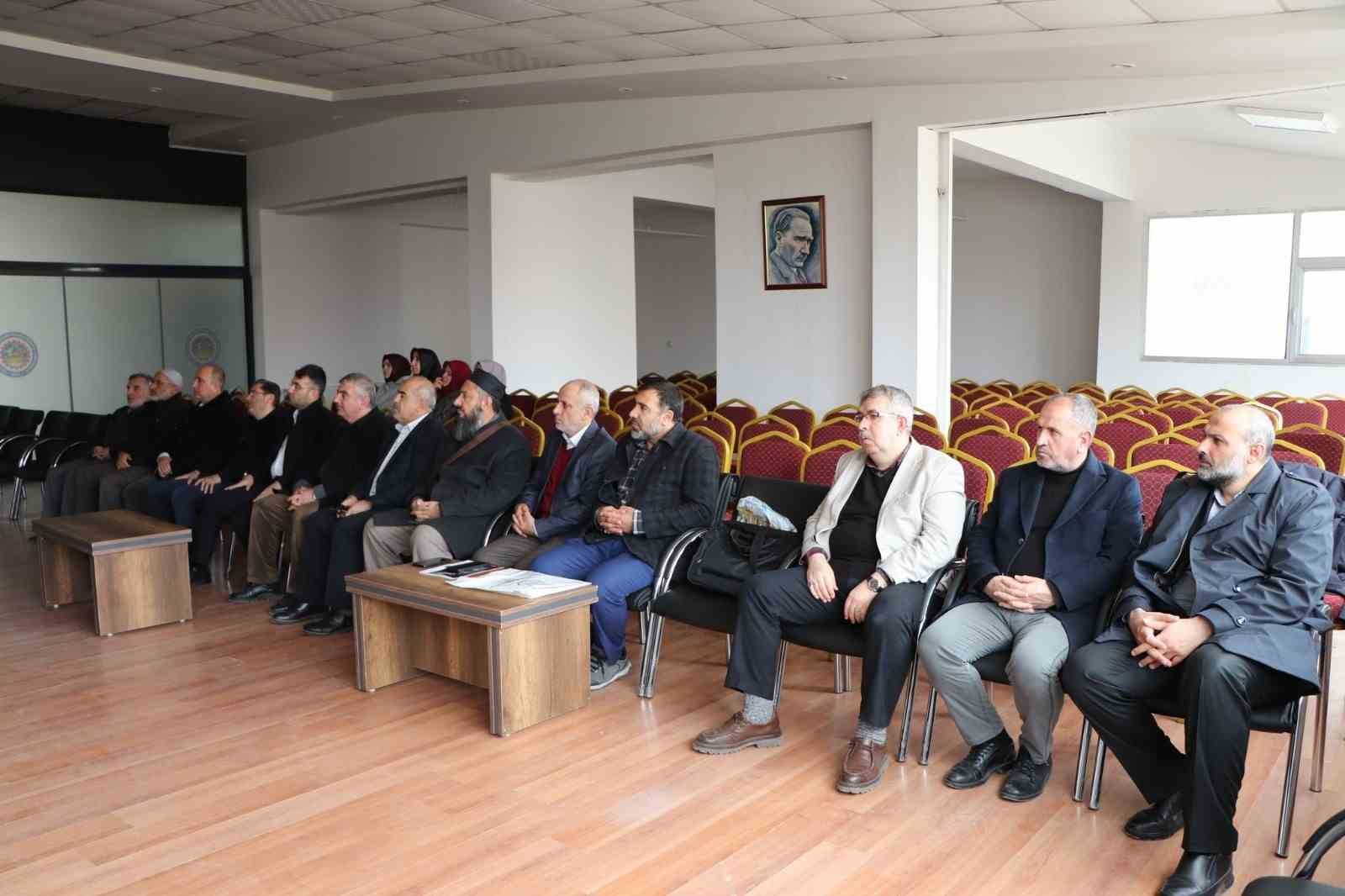 Elazığ&rsquo;da vaizlik hizmetleri ve sahada y&uuml;r&uuml;t&uuml;len &ccedil;alışmalar g&ouml;r&uuml;ş&uuml;ld&uuml;
