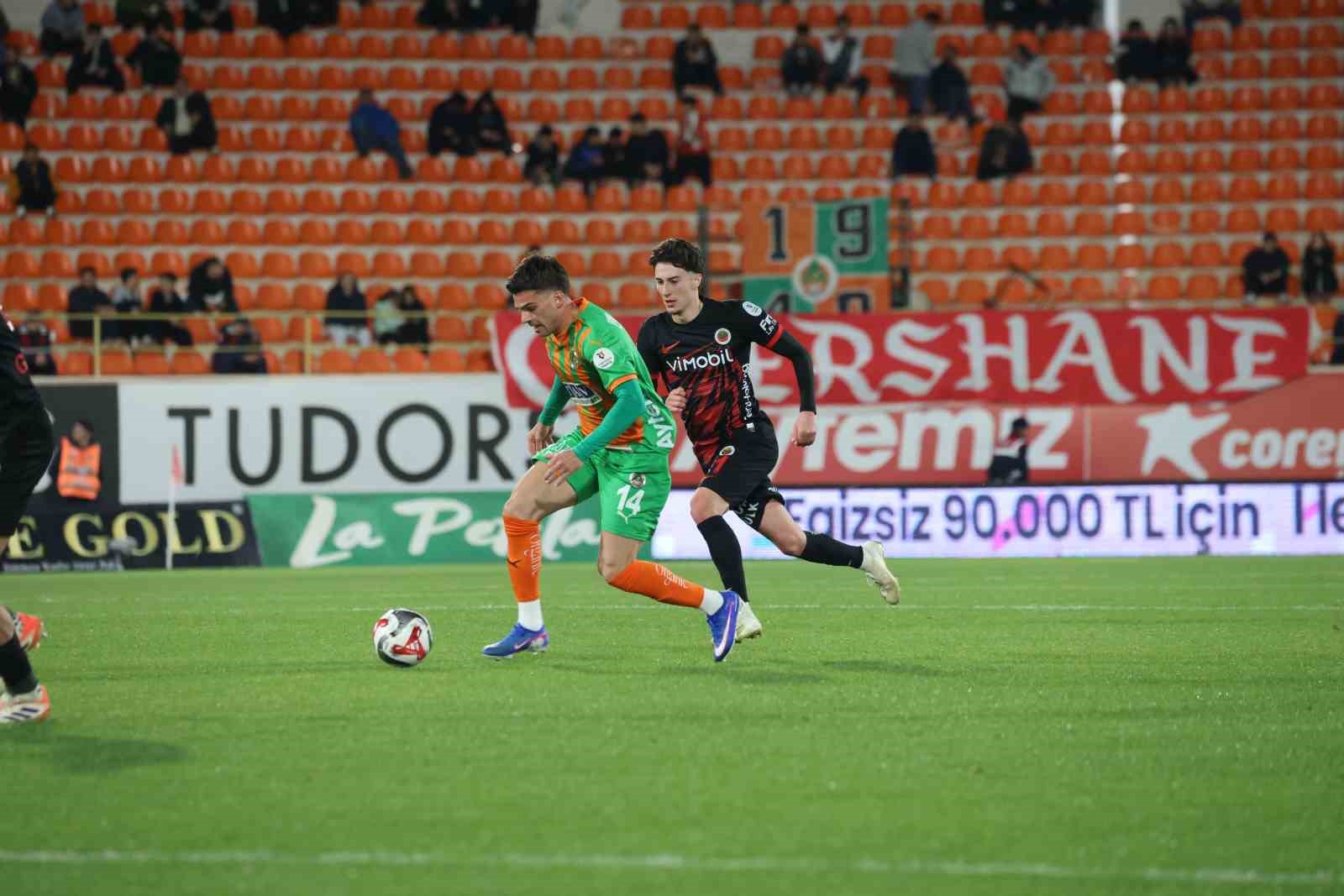 Trendyol S&uuml;per Lig: Corendon Alanyaspor: 0 - Gen&ccedil;lerbirliği: 0 (Ma&ccedil; sonucu)
