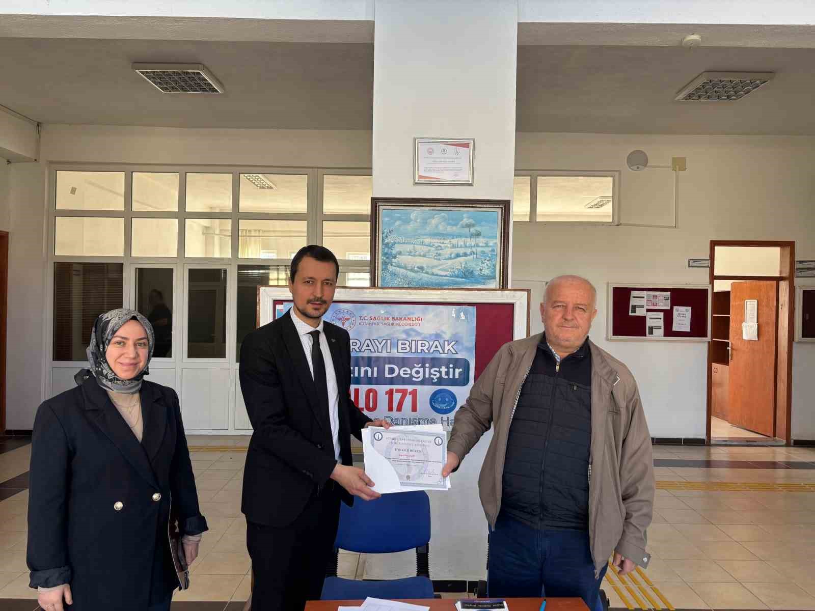 Hisarcık MYO&rsquo;da bağımlılıkla m&uuml;cadele semineri d&uuml;zenlendi
