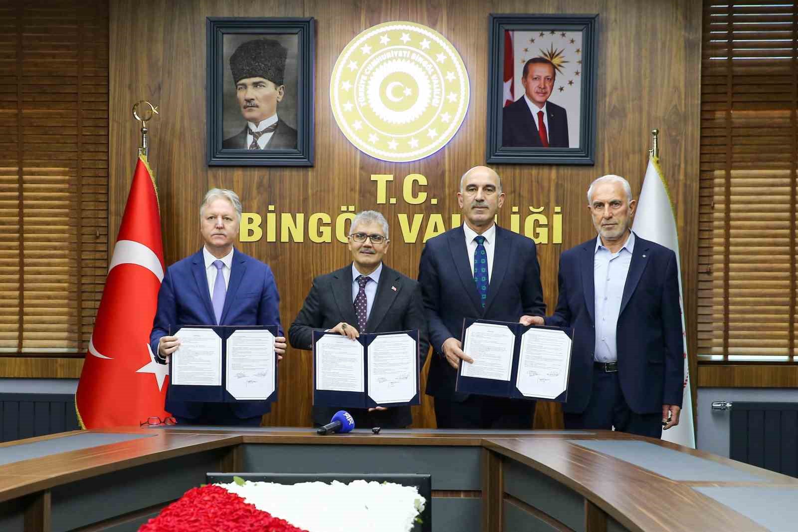 Bingöl’de 4 sınıflık anaokulu için protokol imzalandı