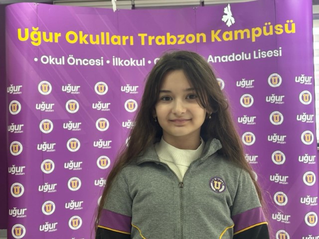 Matematikte d&uuml;nya birincisi olan Trabzonlu Lina&rsquo;nın hayali Nobel &ouml;d&uuml;l&uuml;