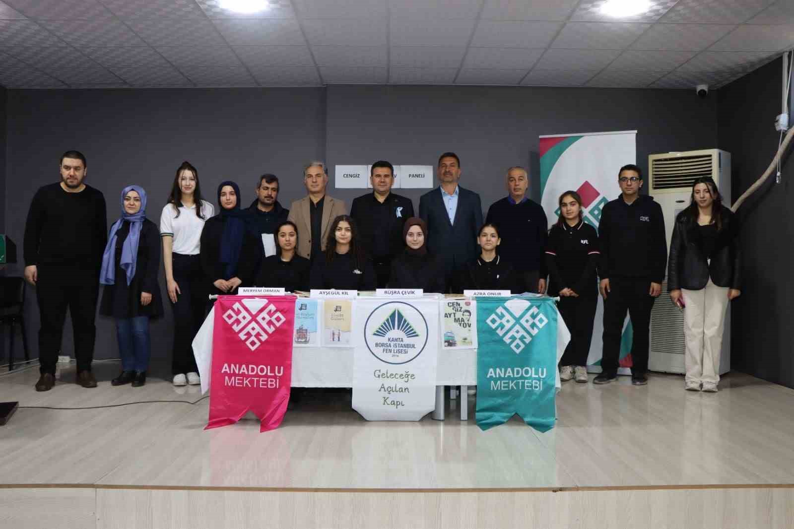 Kahta’da "Bozkırın Bilgesi Aytmatov" paneli düzenlendi