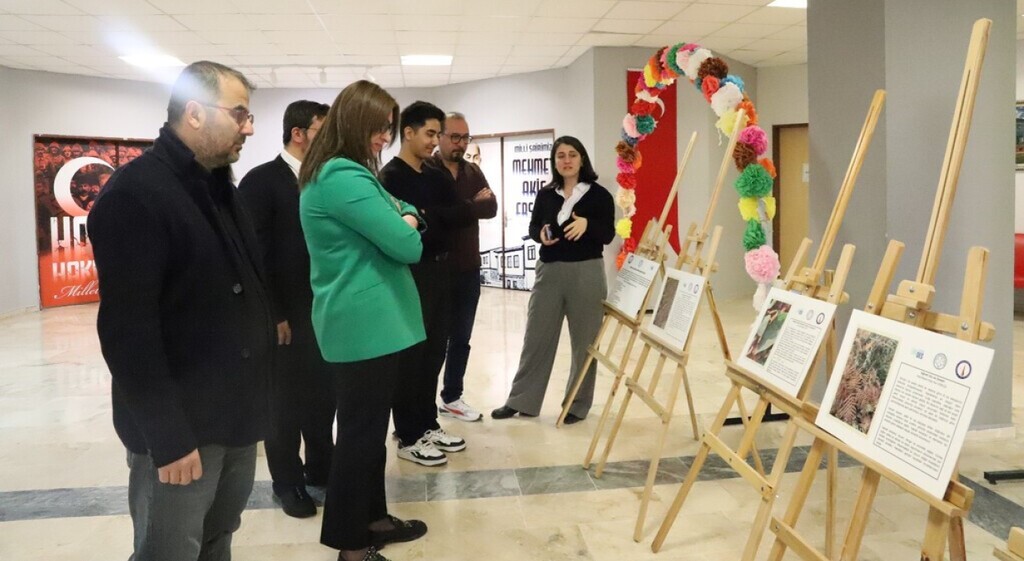 DPÜ’de "Doğadaki Matematiğin İzinde" sergisi açıldı