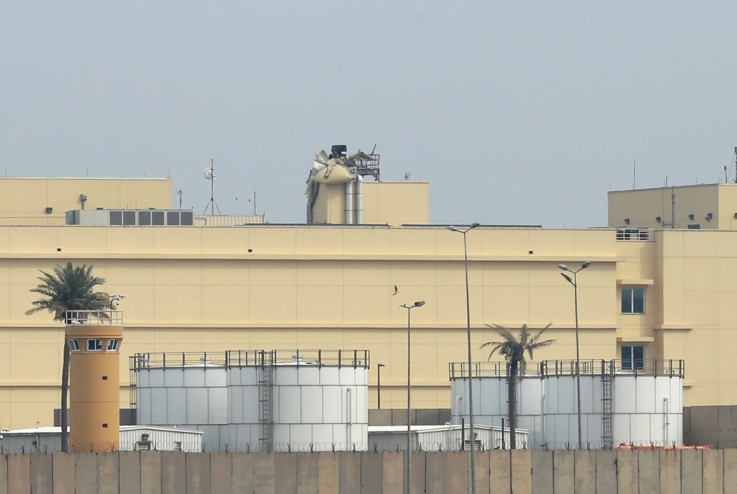 Irak&rsquo;taki ABD Bağdat B&uuml;y&uuml;kel&ccedil;iliği'ne f&uuml;ze isabet etti