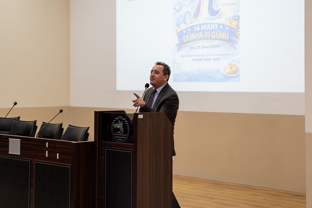 OM&Uuml;&rsquo;de 14 Mart D&uuml;nya Pi G&uuml;n&uuml; kutlandı
