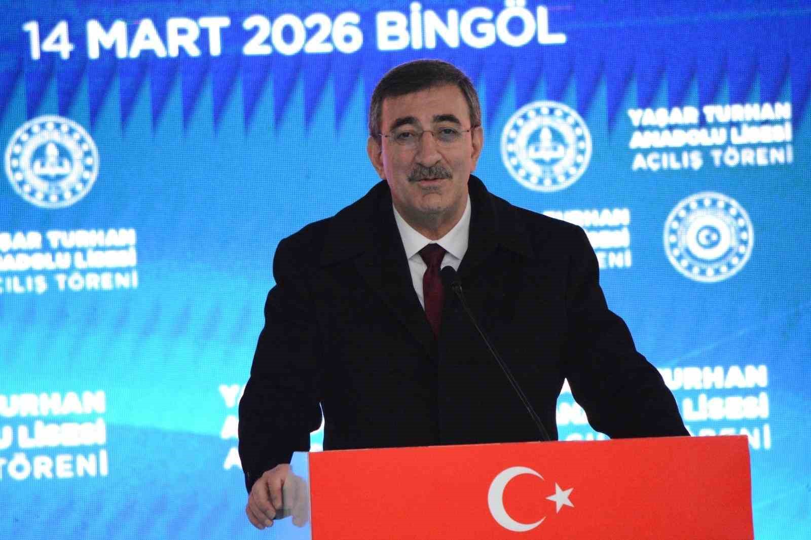 Cumhurbaşkanı Yardımcısı Yılmaz: "T&uuml;rkiye Cumhuriyeti olarak biz hem haklı hem g&uuml;&ccedil;l&uuml; olacağız"
