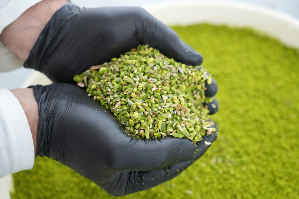 Bayram öncesi Gaziantep’te baklava mesaisi