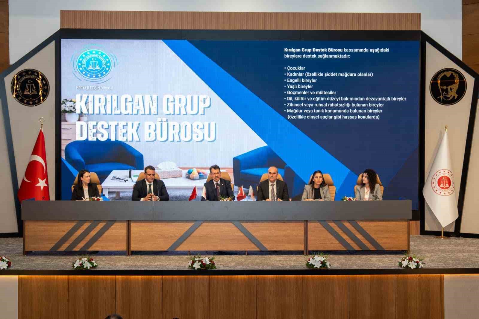 İzmir&rsquo;de adli destek ve mağdur hizmetleri toplantısı yapıldı
