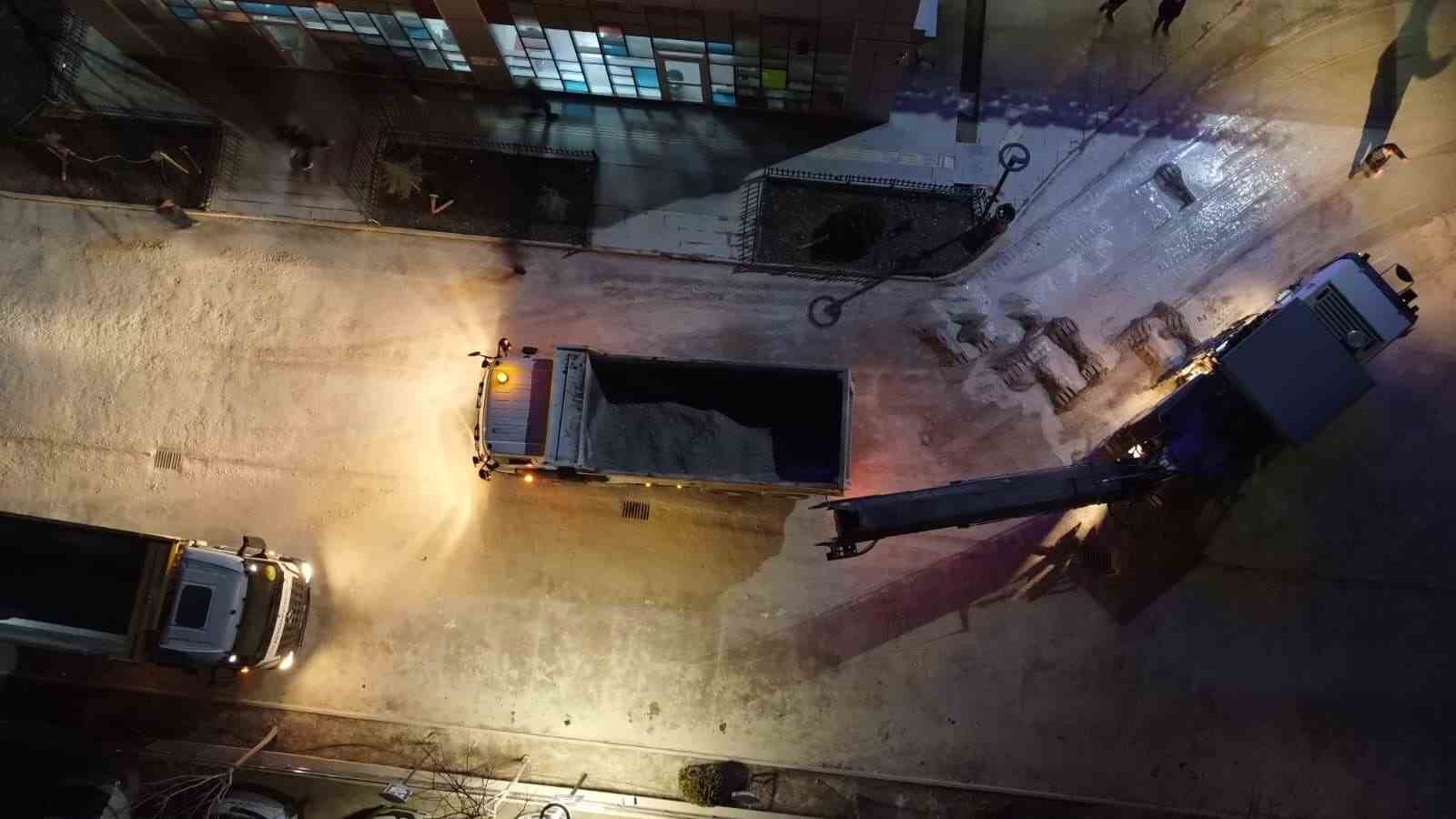 Battalgazi Devlet Hastanesi otoparkı yenilendi