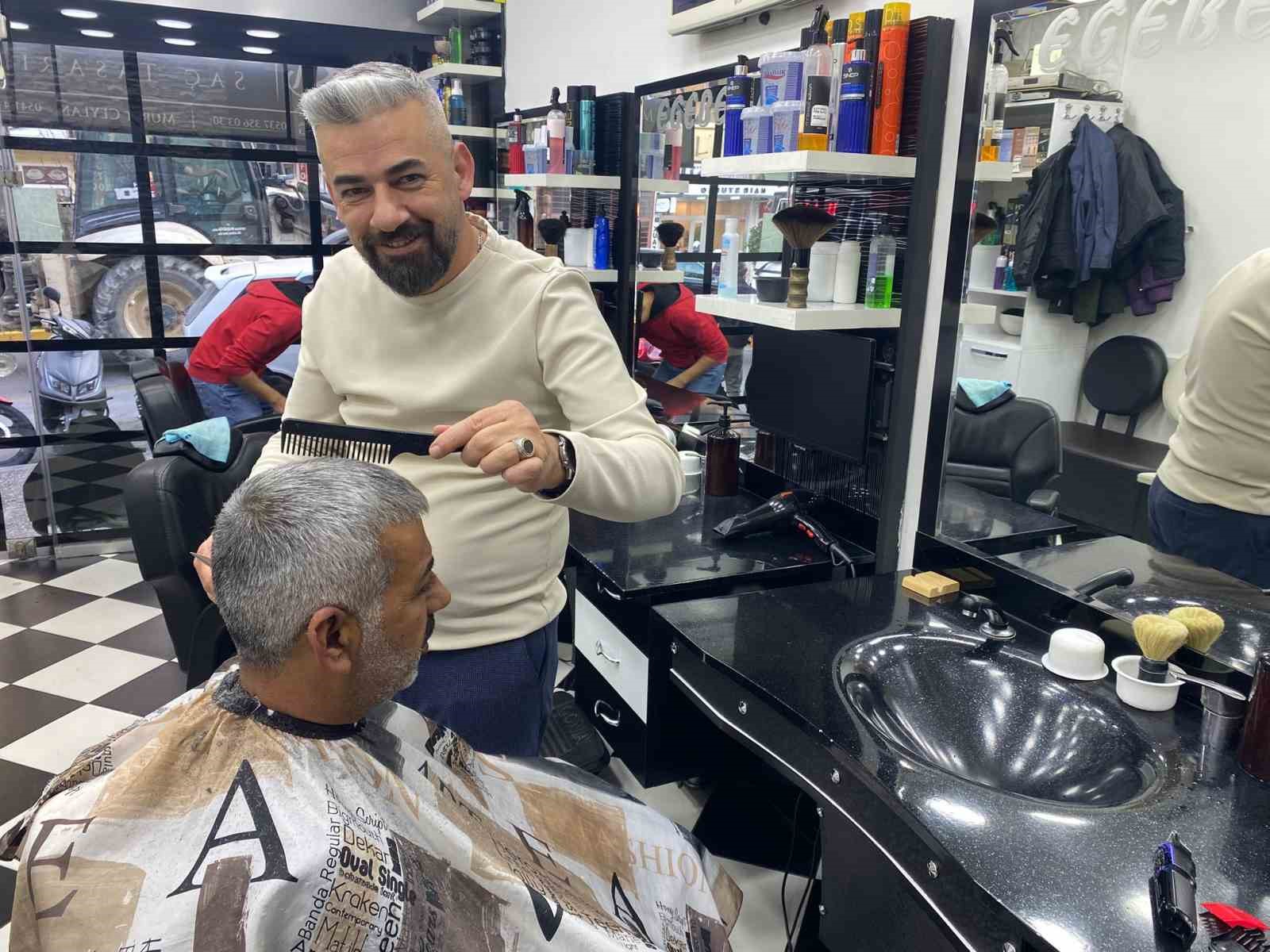 Aydın&rsquo;da bayram tıraşı telaşı başladı
