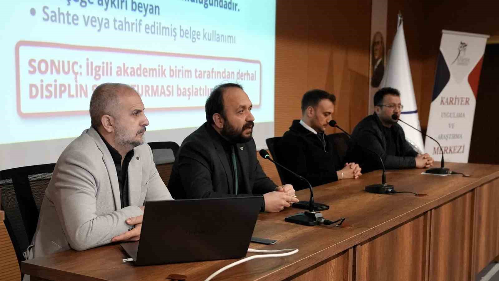 KBÜ’de Öğrenci Buluşmaları programı gerçekleşti