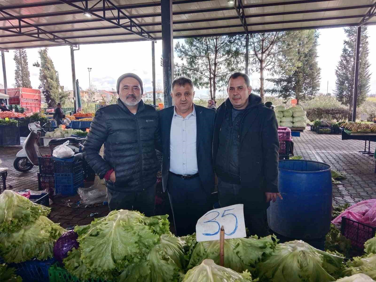 Salihli’de Çarşamba Pazarı 3 gün açık kalacak
