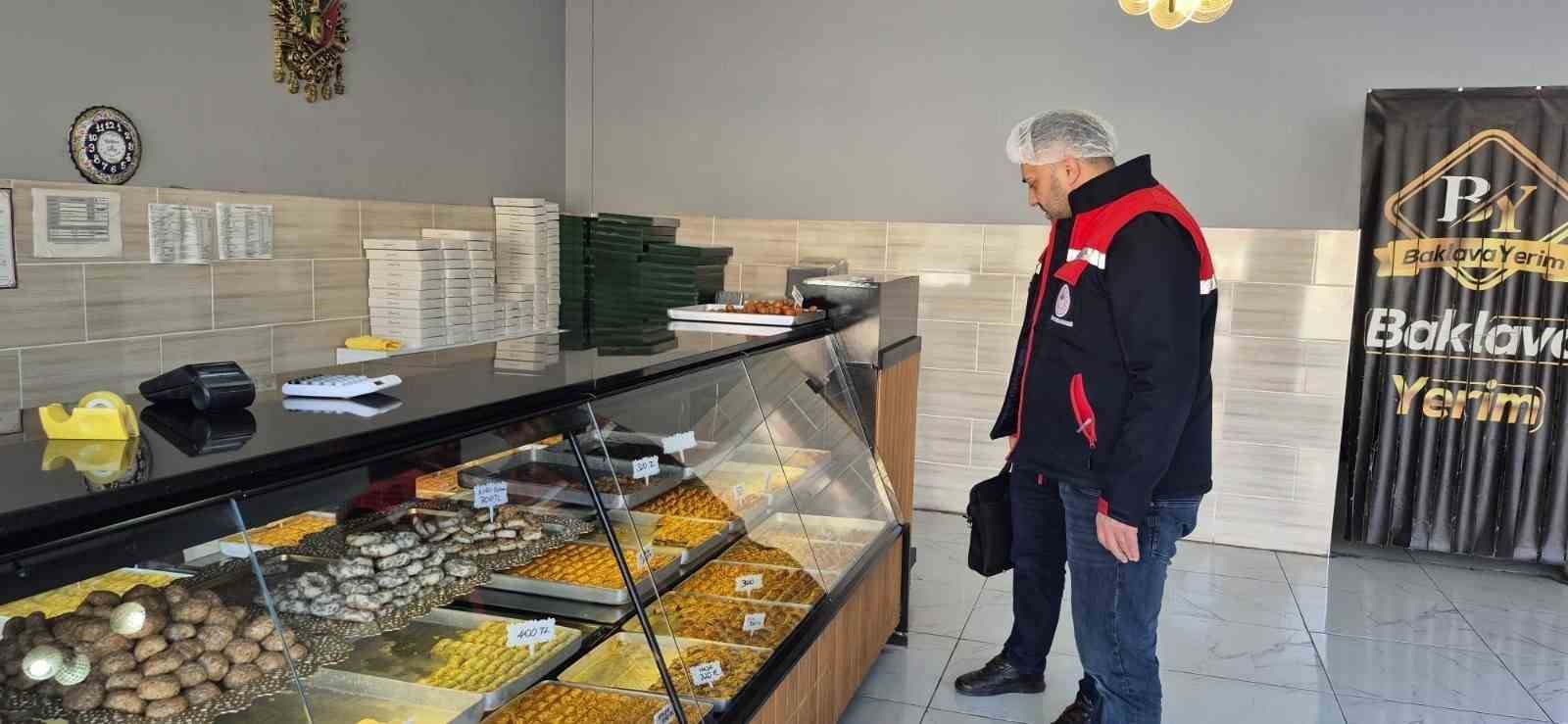 Şekerleme ve unlu mamul satışı yapan işletmelere y&ouml;nelik denetim
