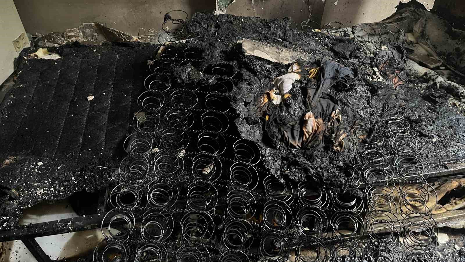 Ordu’da dairede yangın paniği