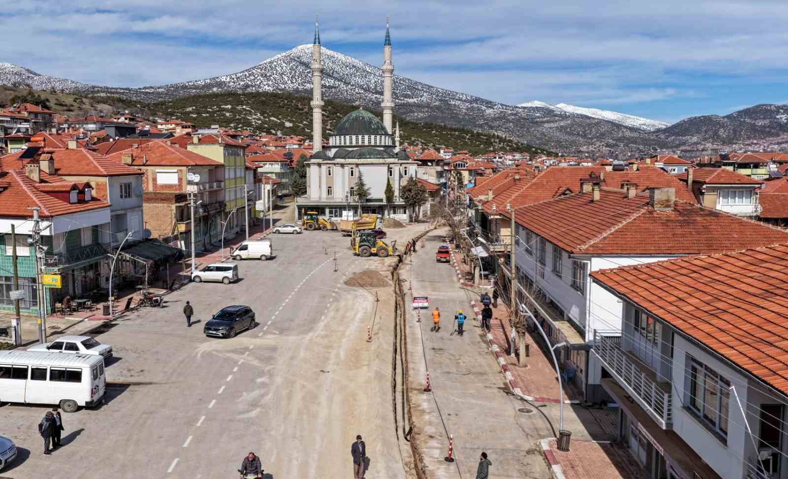 Tavas Kızılca’da 28 kilometrelik hat tamamlandı