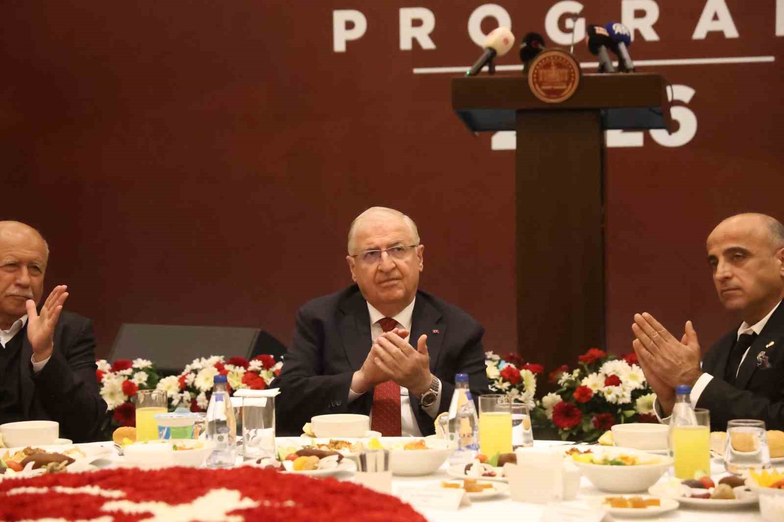 Bakan G&uuml;ler: "Bu coğrafyada barışın teminatı, g&uuml;venliğin de en sağlam dayanaklarından biri olmaya devam edeceğiz"
