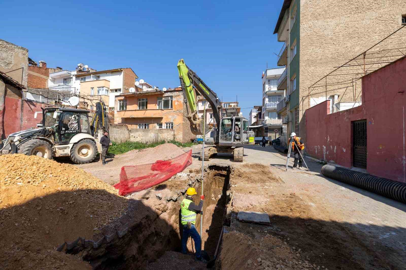 &Ouml;demiş&rsquo;te altyapıda b&uuml;y&uuml;k d&ouml;n&uuml;ş&uuml;m
