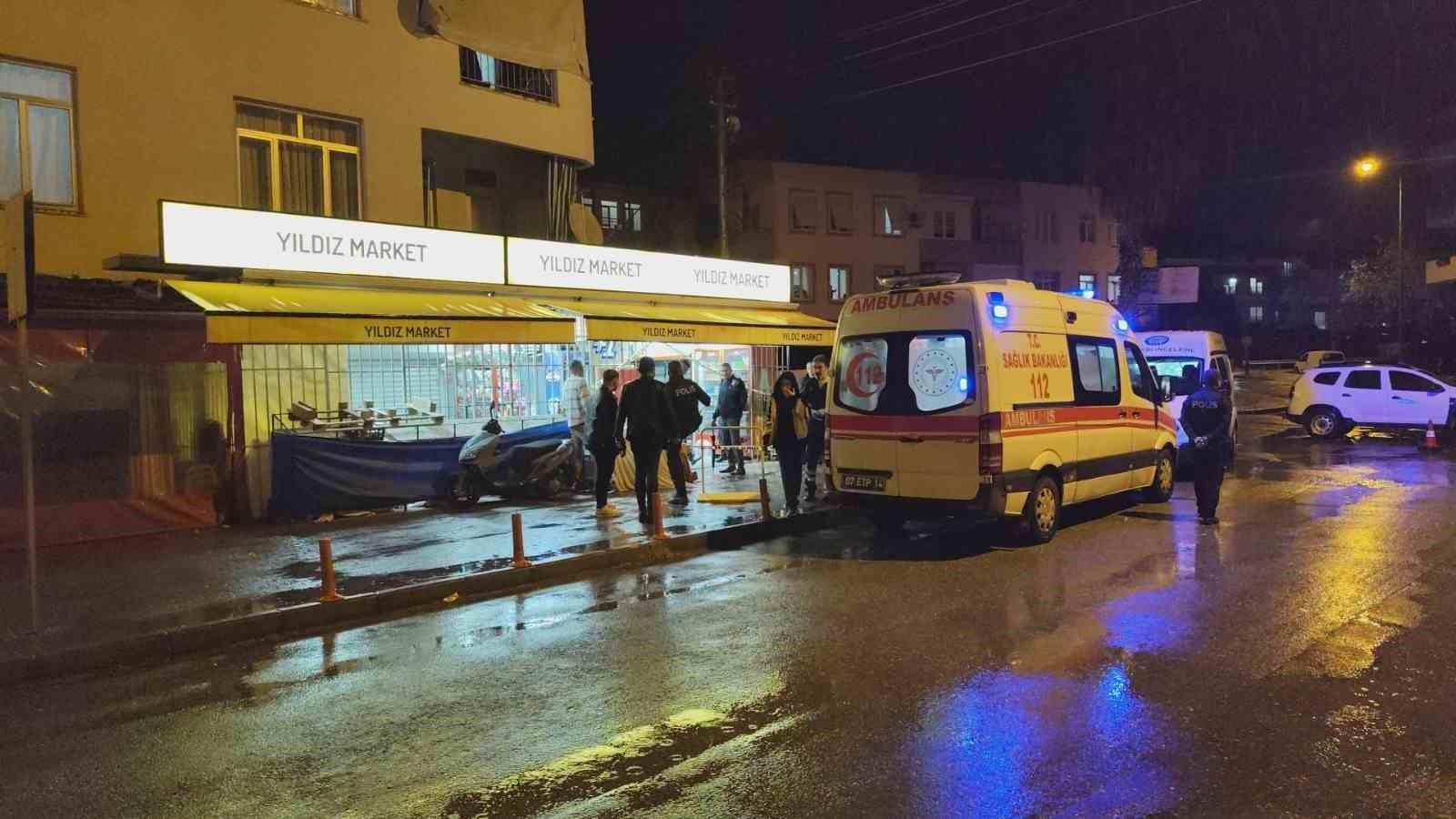 Markette işyeri sahibinin oğlu ile m&uuml;şteri arasındaki tartışma cinayetle sonu&ccedil;landı
