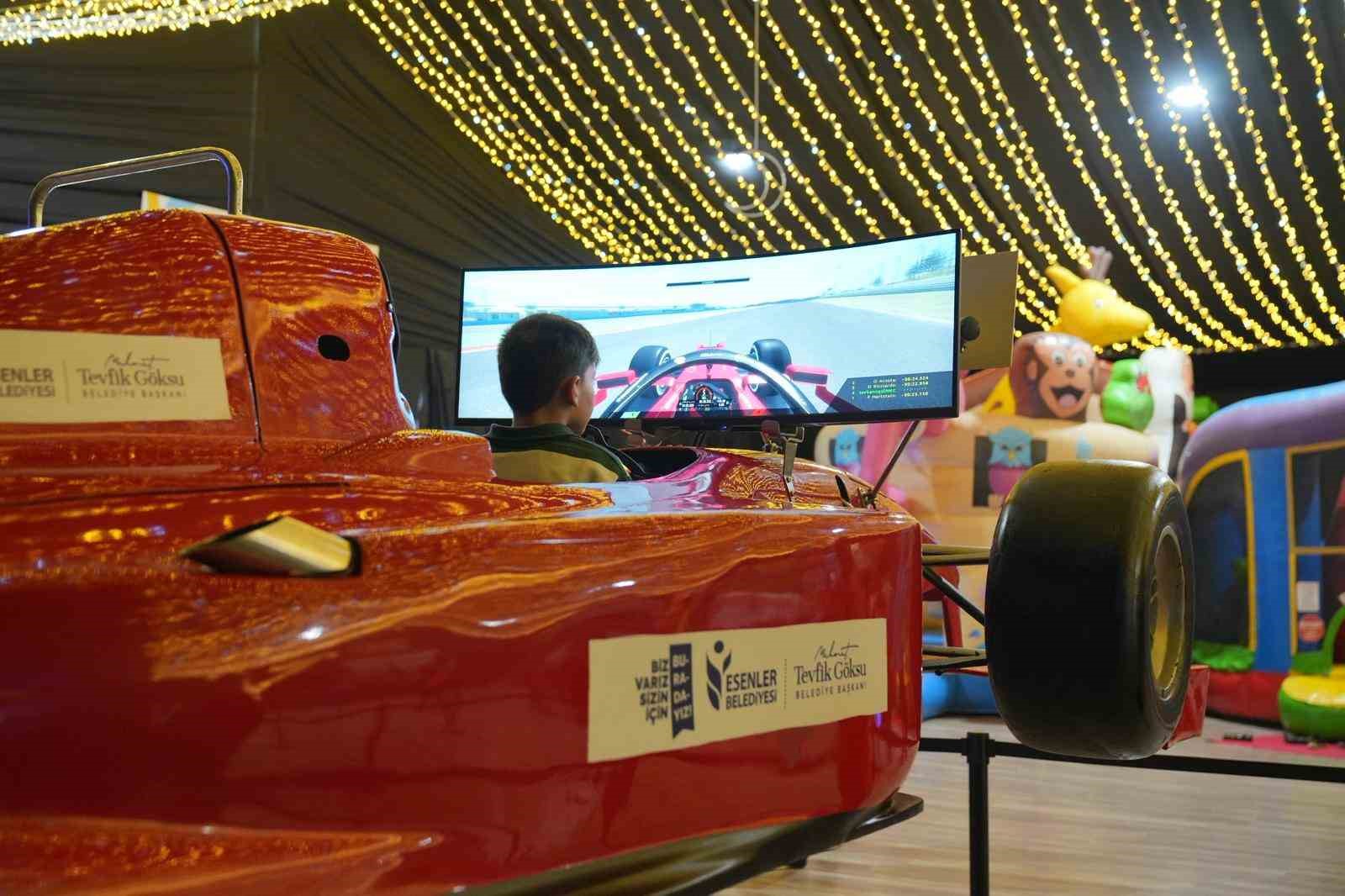 Esenler’de çocuklar bayram coşkusunu yaşadı