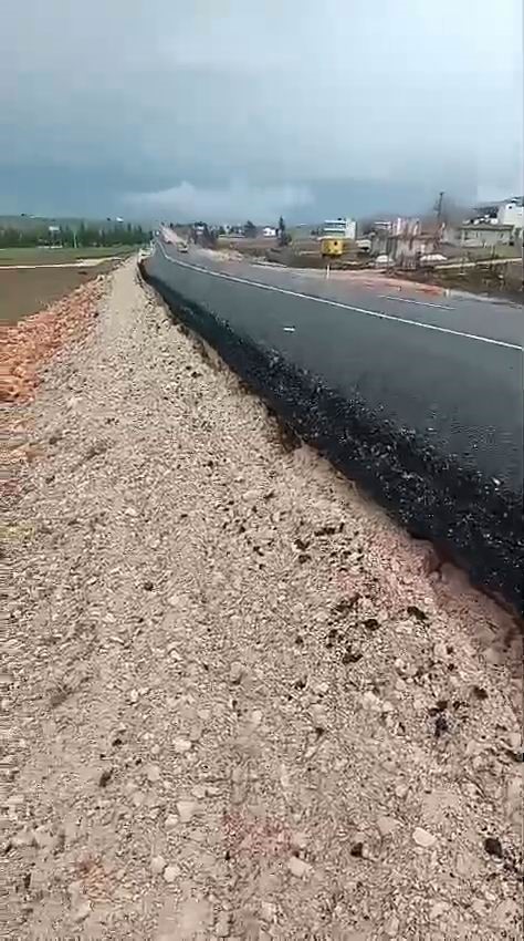 Kurtalan&rsquo;da yeni yapılan yolun tehlike oluşturduğu iddiası
