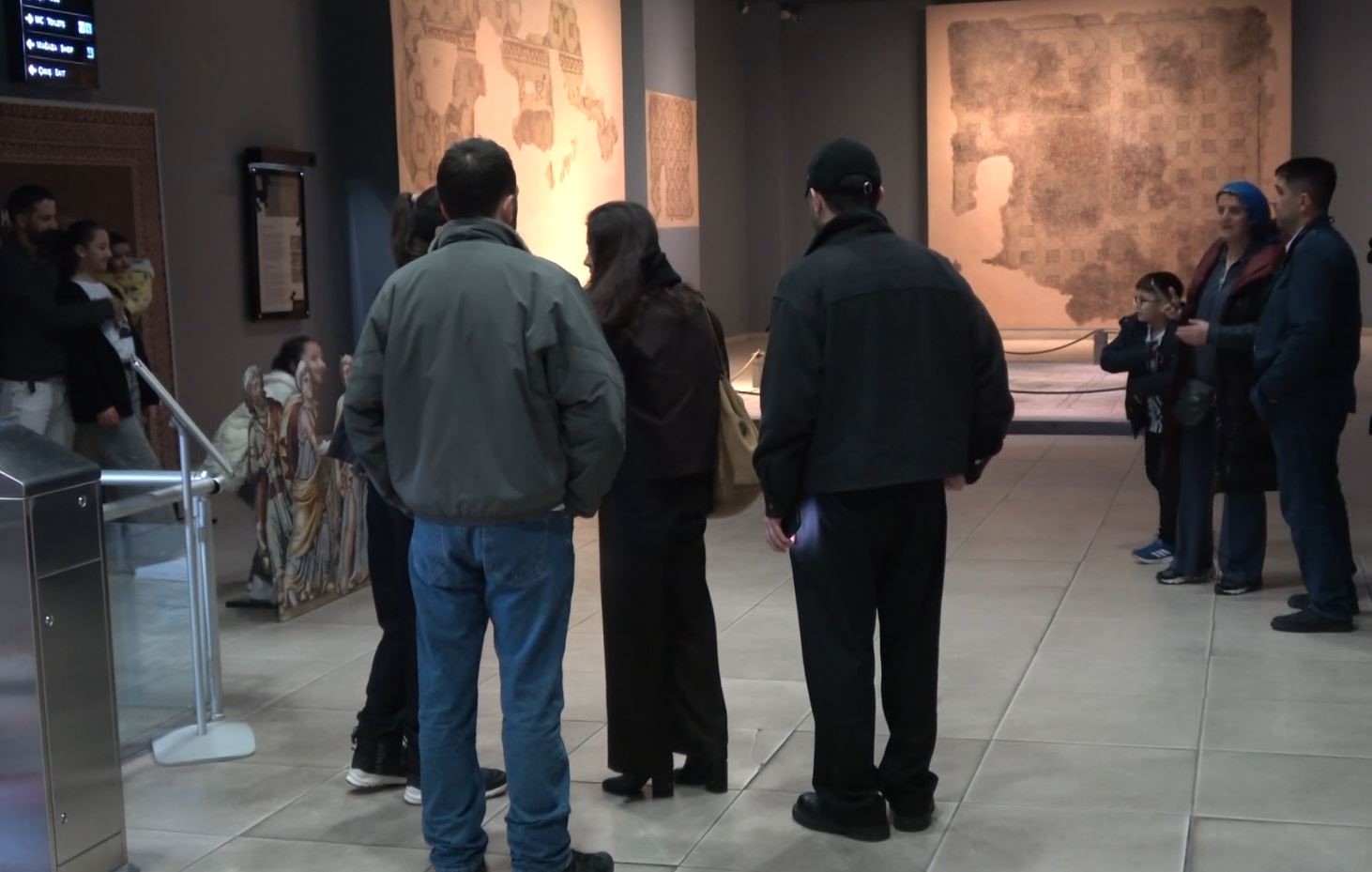 Zeugma Mozaik M&uuml;zesi&rsquo;nde bayram yoğunluğu
