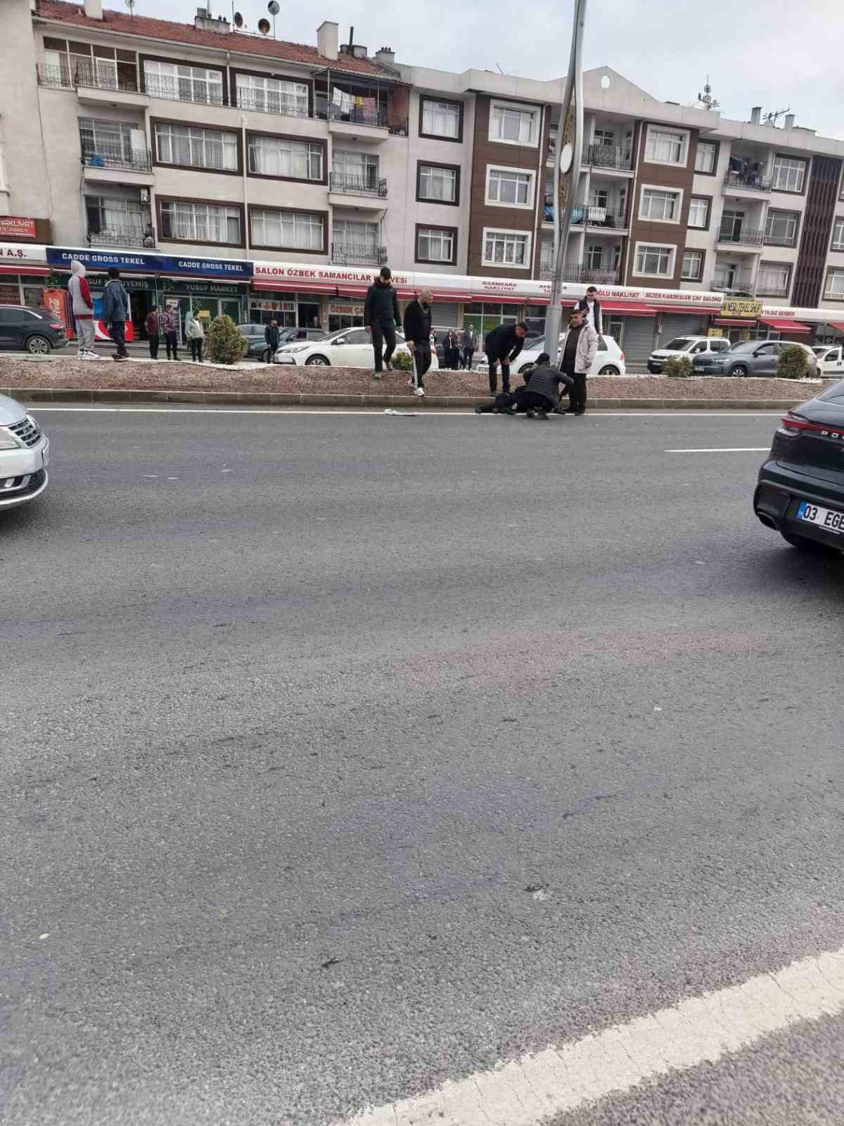 Ankara&rsquo;da otomobilin &ccedil;arptığı yaya hayatını kaybetti
