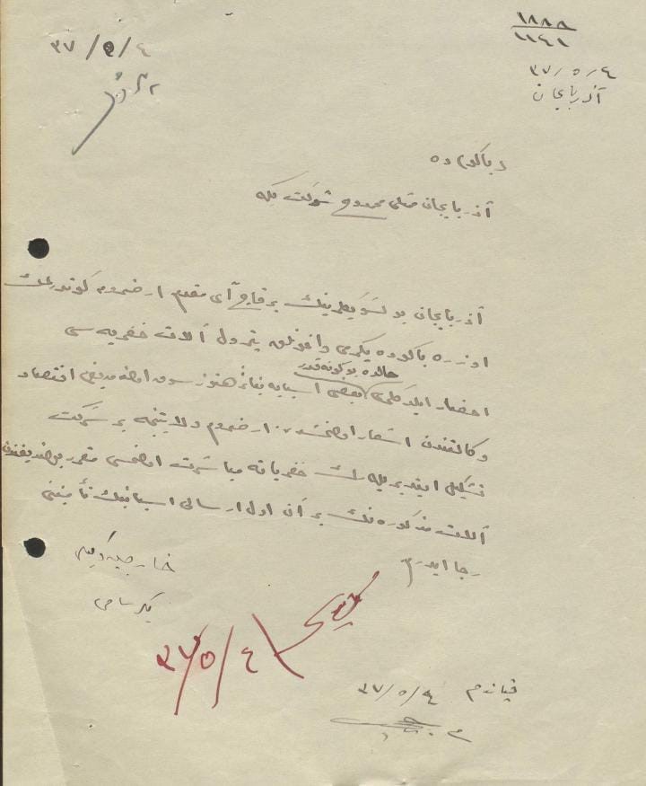 Erzurum ve Bakü petrol hattında 1921’de kritik duraklama