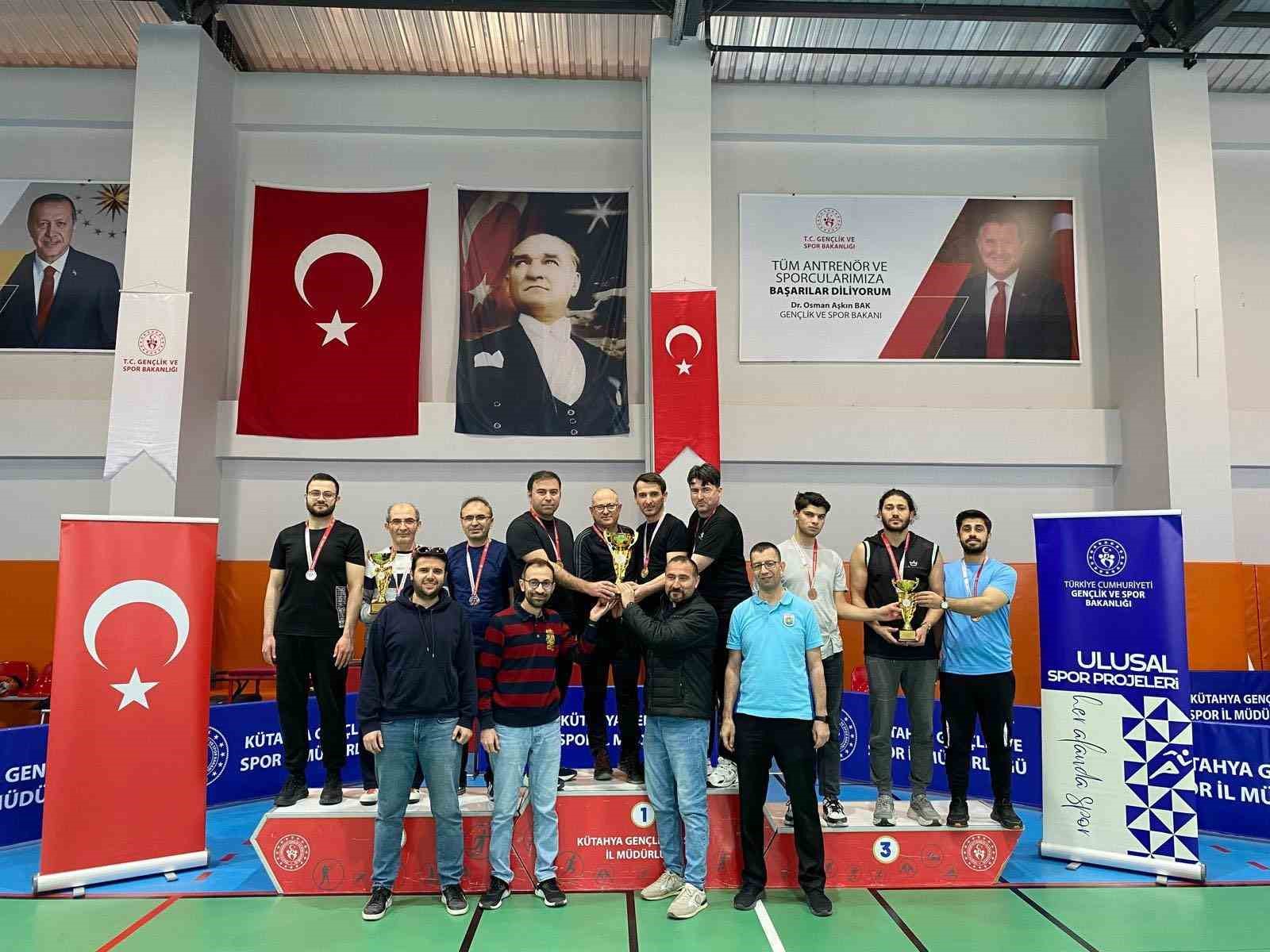 K&uuml;tahya&rsquo;da Masa Tenisi Turnuvası tamamlandı
