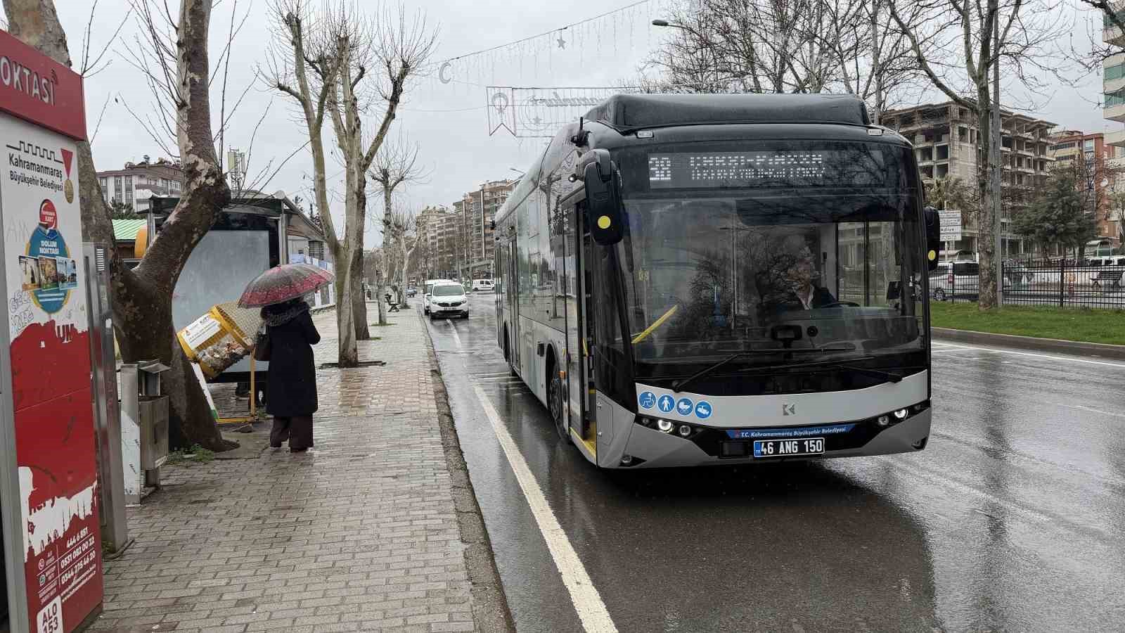 Kahramanmaraş&rsquo;ta Ramazan Bayramı&rsquo;nda &uuml;cretsiz ulaşım hizmeti: 3 g&uuml;nde 16 bin 740 biniş
