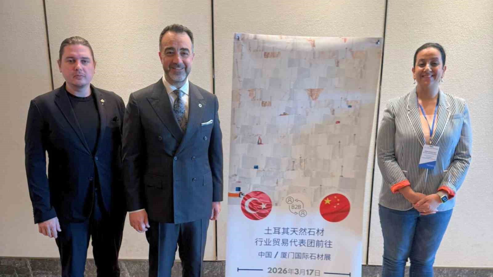 Denizli Sanayi Odası heyeti Xıamen Stone Fair&rsquo;de k&uuml;resel alıcılarla buluştu
