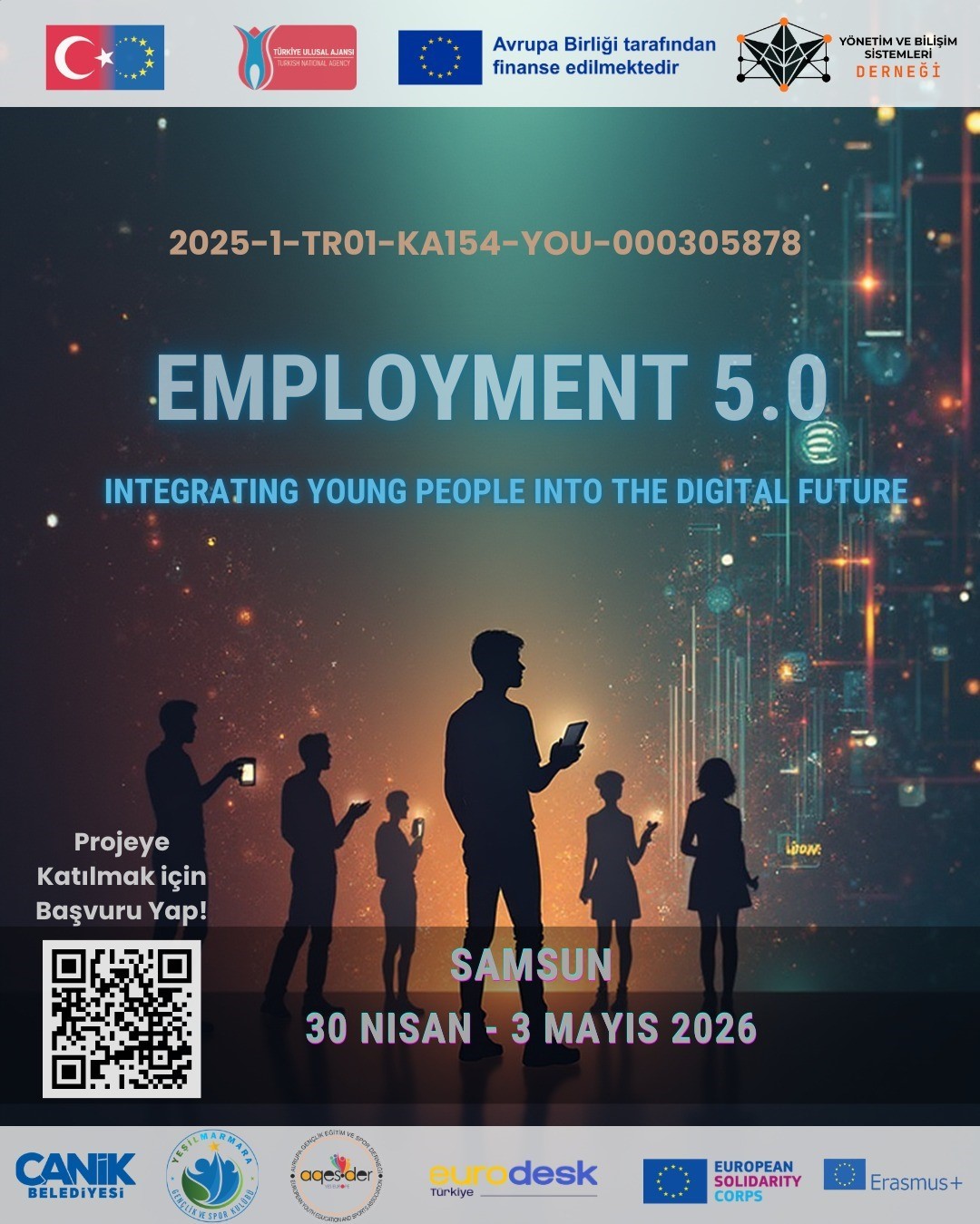 AB&rsquo;den Canik Belediyesi&rsquo;ne destek: Yapay zeka eğitimi başvuruları başladı
