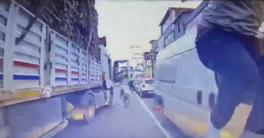 Trafik magandası baba-oğul tutuklandı