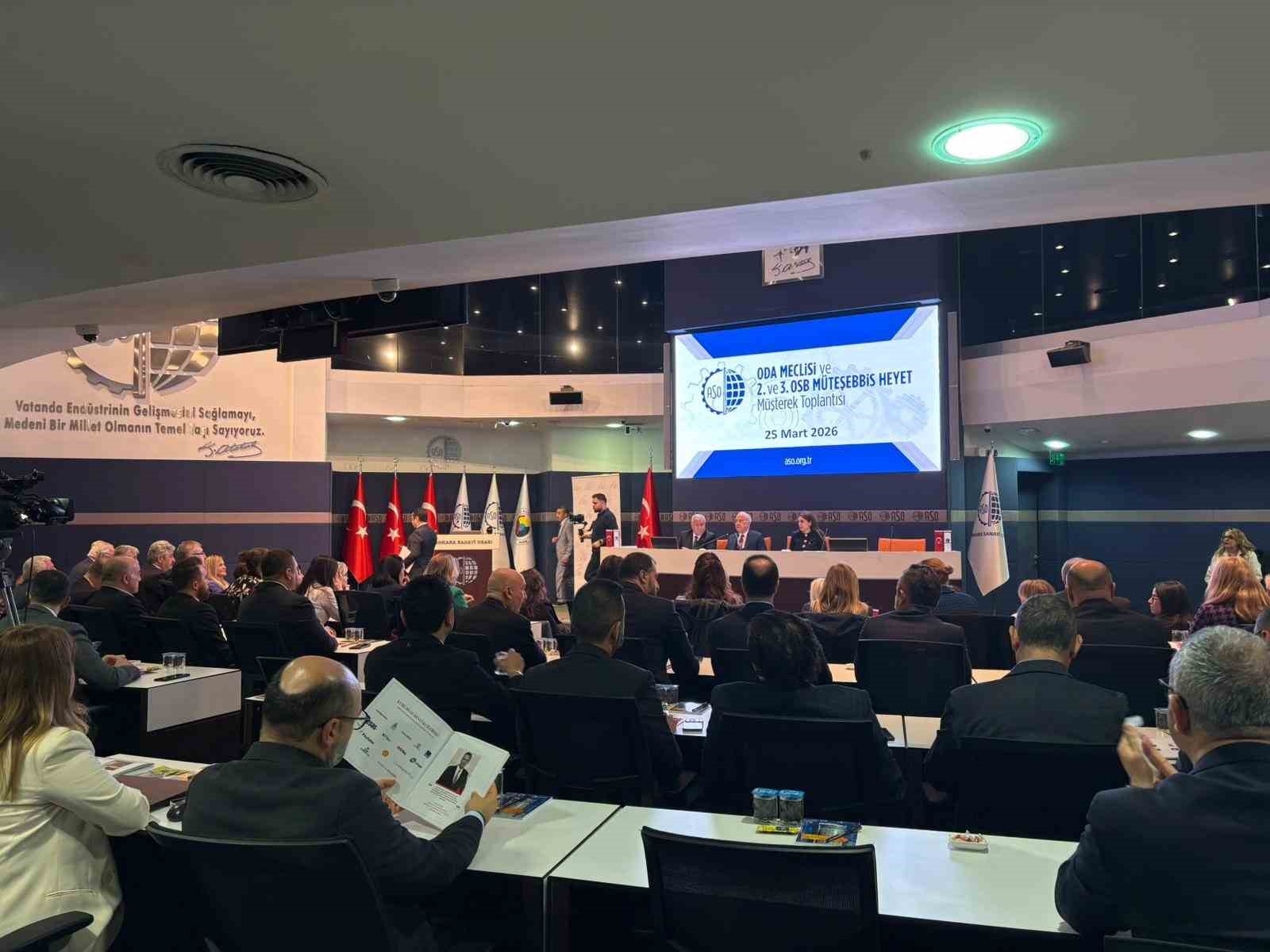 ASO Başkanı Ardıç: "Savaş artık sadece sınır hattını değil, üretim bantlarını da titreten bir dalgaya dönüştü"